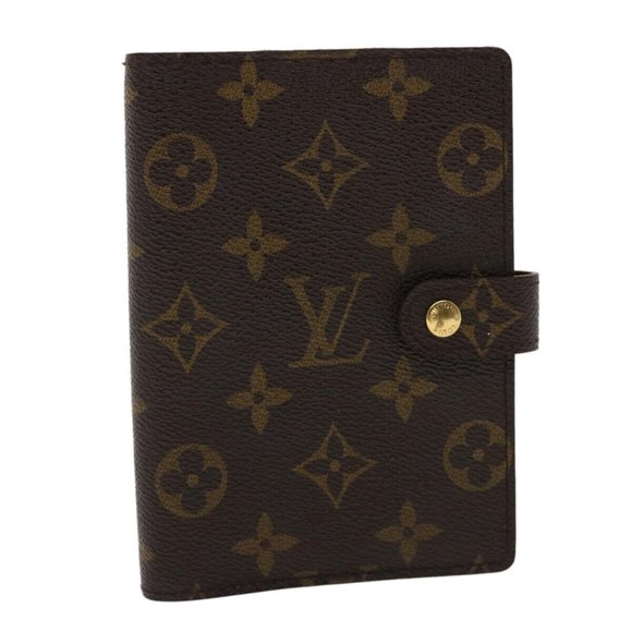 LOUIS VUITTON Monogram Agenda PM Day Planner Cover LV Auth - Picture 1 of 14